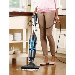 BISSELL Vac & Steam 1977N - Efficient Steam Vacuum Cleaner, 0.95L, Blue/Titanium - Transform Your Cleaning!